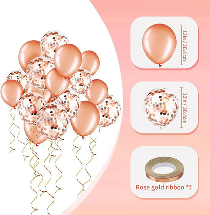 56 Pcs Balloon and Balloon Weights, 50 Pieces Balloons Decorative Birthday - Image 2