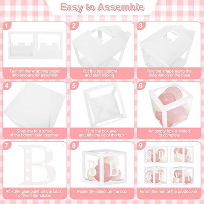 CROSSFINGERS Pink Baby Shower Decorations - Image 6