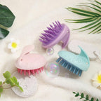 Hair Washing Brush, Scalp Cleaning Anti Itch Brush Green