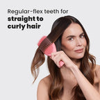 Tangle Teezer Large Ultimate Detangler Hairbrush for Wet & Dry Hair, Eliminates Knots & Reduces Breakage for Long, Thick, & Curly Hair Types, Coral Pink