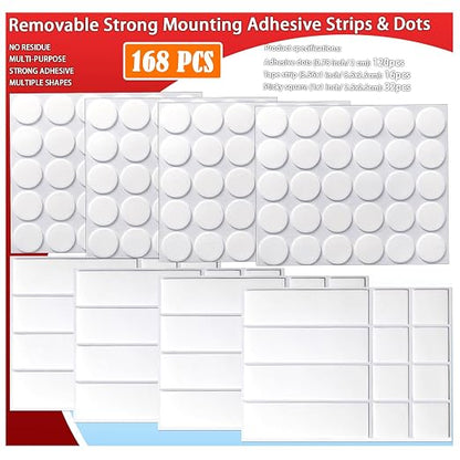 Double Sided Sticky Tape, No Glue Residue Removable Stickers by UrdarBrunnr