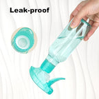 Cosywell Plastic Spray Bottles 8.8oz/260ml 2 Pack Refillable Container Empty Spray Bottle for Cleaning Mist/Stream Heavy Duty Water Spraying Bottle for Cooking Hair Care Essential Oils(Green)