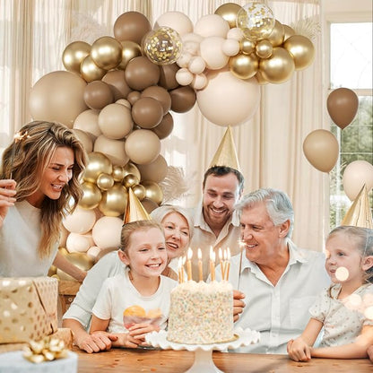 147pcs Brown Balloon Arch Garland Kit - Image 6