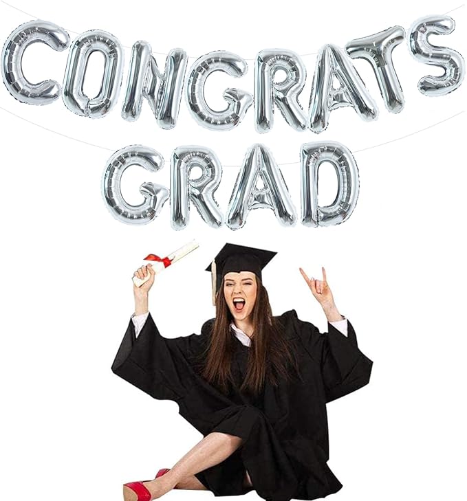 TONIFUL 2026 Congrats Grad Balloons - Image 5