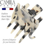 Camila Paris CP3476 French Hair Clip for Women, Hand-Made Hair Side Clips, 2 Inch Girls Hair Claw Clips Jaw Fashion Durable Styling Hair Accessories for Women, Strong Hold No Slip Grip, Made in France