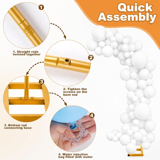 Balloon Arch Stand Kit Set - Image 3
