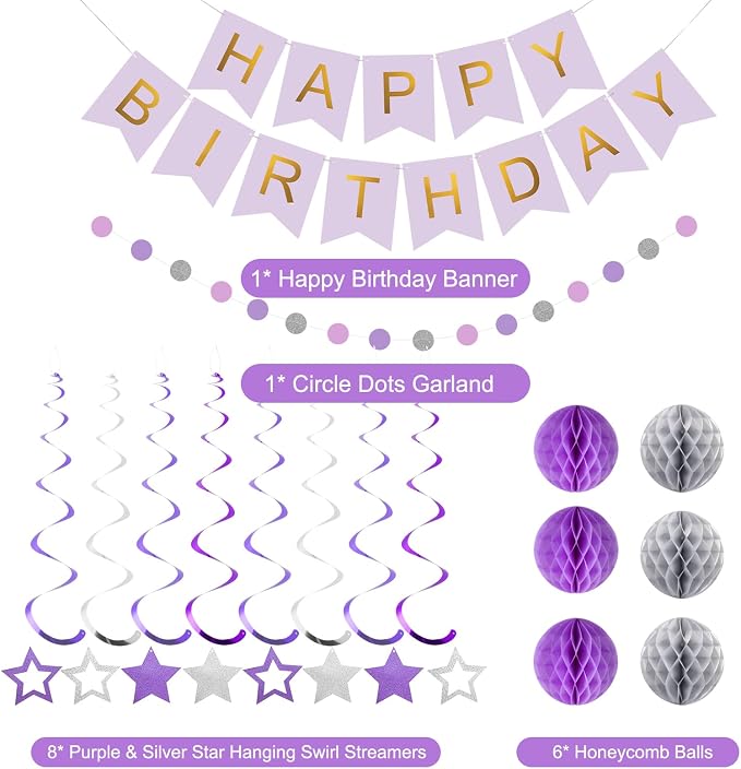 meowtastic Birthday Decorations Happy Birthday Banner - Image 6