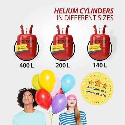 Party Factory – 4x Helium Tank - Image 5