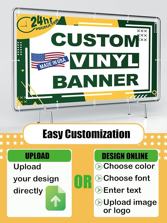 Custom Banner 4ft x 10ft Custom Vinyl Banner - Image 5