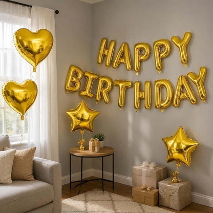 Gold Birthday Decorations - Image 4