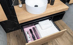 Hair Tool Organizer, 100% Food Grade Silicone, Up to 428F Heat Resistant, Hot Tools Organizer, Hair Styling Tools Organizer, 14.75" x 9.5" x 1"