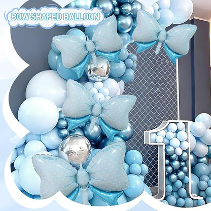 4pcs Jumbo Oversized Ribbon Balloons Coquette Bow Balloons Bow Party Coquette - Image 2