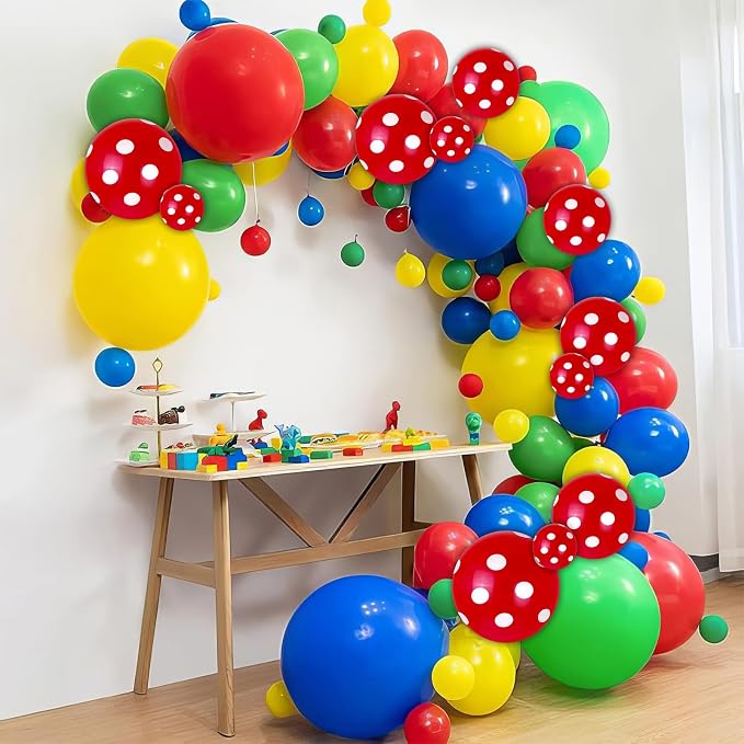 Red Yellow Blue Balloons - Image 5