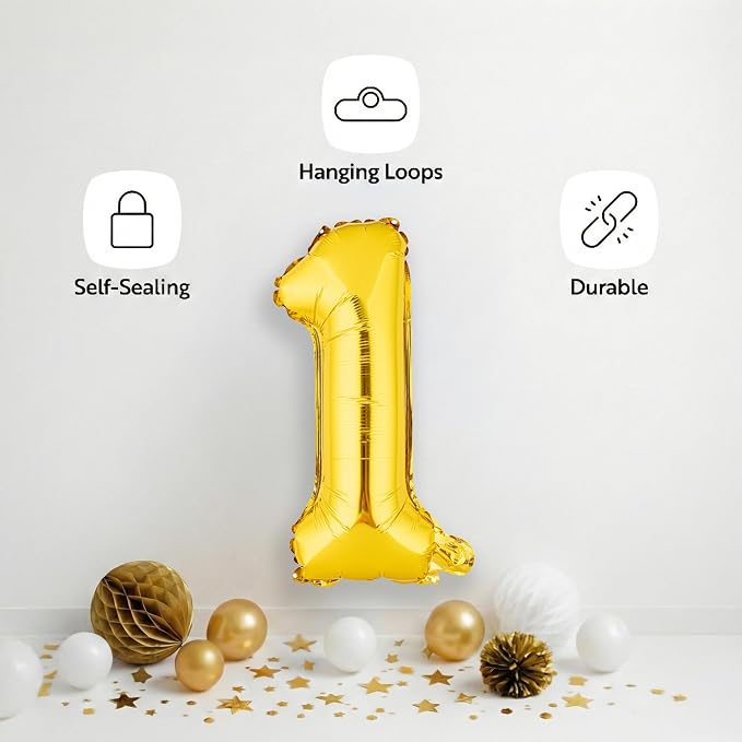Restaurantware Balloon 1 Pack of Mylar Hanging Reusable Self-Sealing Balloons - Image 4