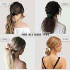 IVARYSS Scrunchies for Sleep, Premium Satin Soft Than Silk, Cute Bands Ties for Women, Girls - Curly, Thin & Thick Hair Styling, 12 Pack, Neutral Colors
