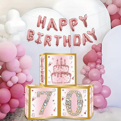 DataMoon 70th Birthday Decorations Boxes - Image 2