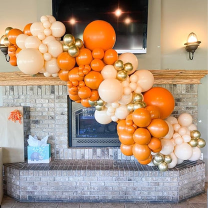 Orange Balloons 12 inch, Birthday Party Decorations - Image 7