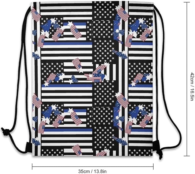 Swim Drawstring Bag Waterproof Sports Backpack - Image 3