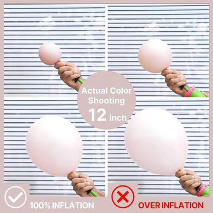 PartyWoo Beige Balloons 155pcs Boho Cream Ivory Neutral Color | 18 12 10 5 Inch - Image 3