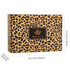 Leopard 23 Pcs Skin Care Set for Women, Bath and Body Set, Spa Gift Baskets, Birthday Gifts, Day Cream, Peptide Serum, Bath Oil, Sheet Mask, Clay Mask, Bath Bombs, Christmas, Valentines, Mother Day