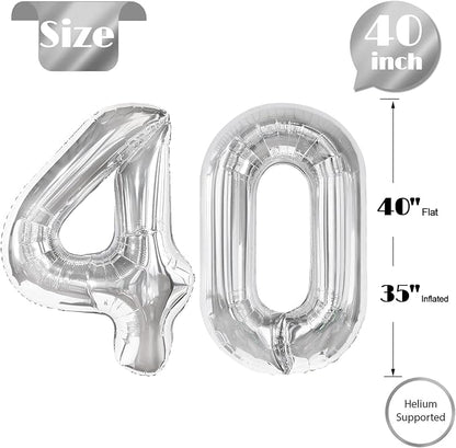 Sliver 40 Balloon - Image 5