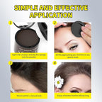 Sevich Hairline Powder 10g with Brush, Instantly Conceals Hair Loss & Thinning & Gray, 48H Waterproof Root Touch Up Powder, Natural Hair Shadow Toppers for Women & Men, 1 Box = 2.5 Boxes,Brown