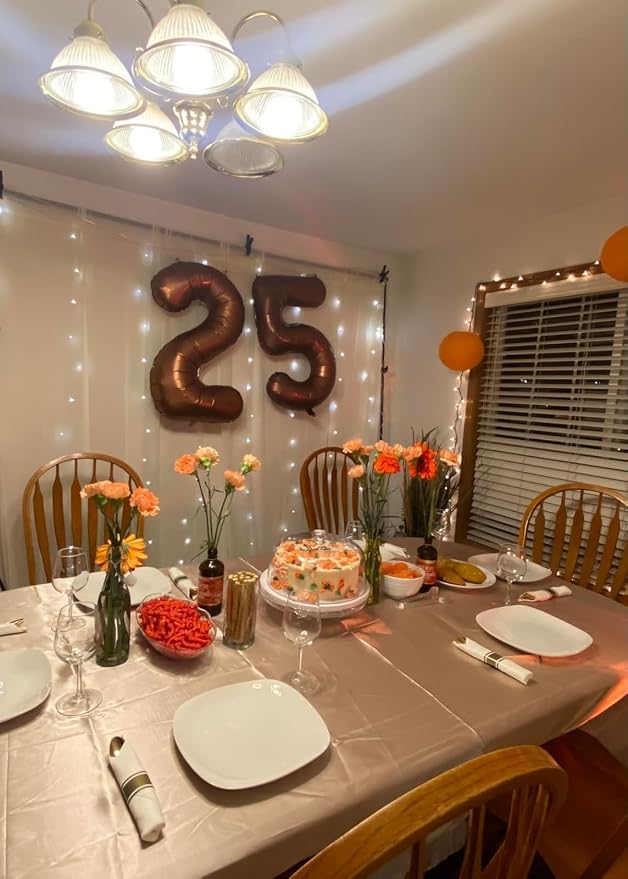 Number Balloons Brown 5 Balloon 40 inch - Image 4