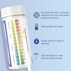 pH Test Strips 4.5-9,200 Litmus Paper pH Strips for Urine & Saliva - pH Balance Test Strips for Accurate Body pH Testing, Health Monitoring, and Wellness Management, Fast & Reliable pH Measurement