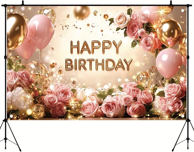 Birthday Backdrop Happy Birthday Backdrop - Image 3