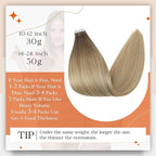 Full Shine Tape Hair Extensions Real Human Hair Remy Seamless Tape in Extensions Color 6 Ombre 27 Caramel Blonde And 60 Blonde 18Inch Long Skin Weft Add Vokume 100Gram 40Pcs Brazilian