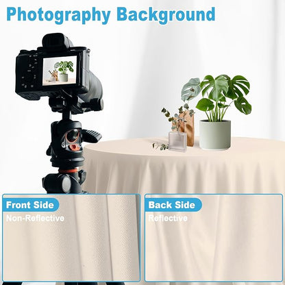 Cream Photography Backdrop for Photoshoot, 3x5 FT | Versatile Studio Photo - Image 6