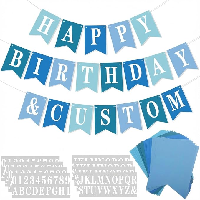 Mooliwe 171 Pcs DIY Custom Banner Kit Make Your Own Customizable Sign by Mooliwe
