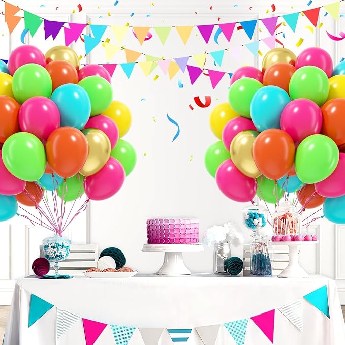 60pcs 12inch Tropical Balloons - Image 6