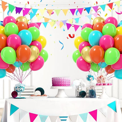 60pcs 12inch Tropical Balloons - Image 6