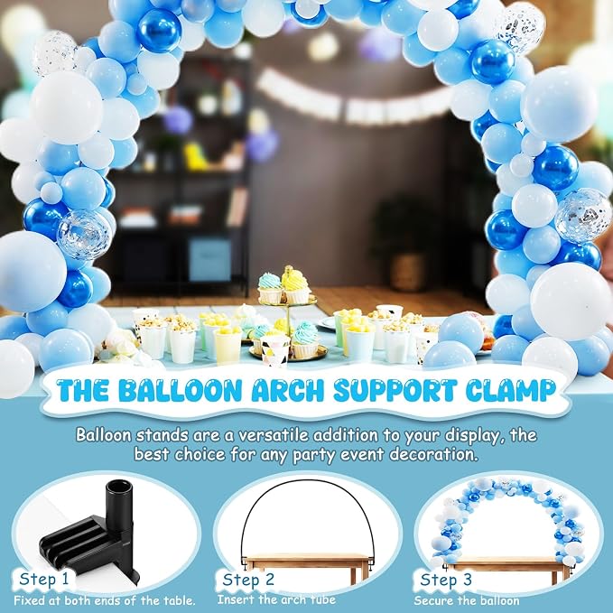 HOMSFOU 2Pcs Balloon Arch Table Clip - Image 6