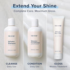 Truhair Brilliance Boost Gloss Shine & Repair Treatment | Deep Conditioning Hair Mask for Damaged Hair | Hair Gloss Treatment for Glossy Shine, Radiance & Smooth Finish | Hydrating Hair Mask - 6 Fl Oz