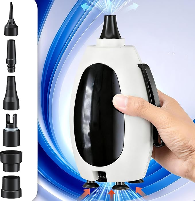 Electric Balloon Pump, 3-in-1 Portable Air Pump - Image 6