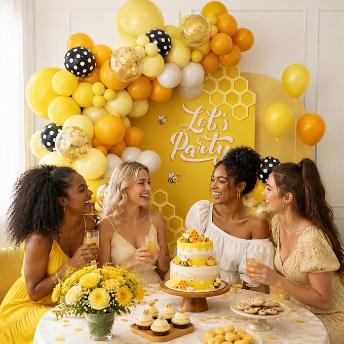 131pcs Bee Balloon Arch Kit - Image 5