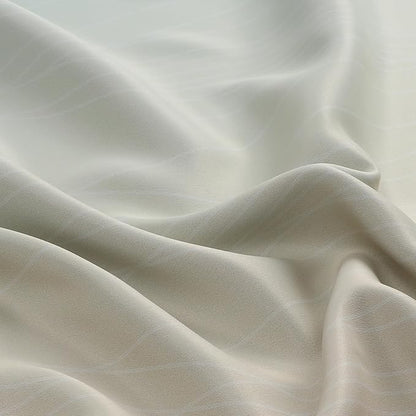 Beige and Aqua Ombre Short Blackout Cafe Curtains 36 Inch Length, Thermal - Image 9