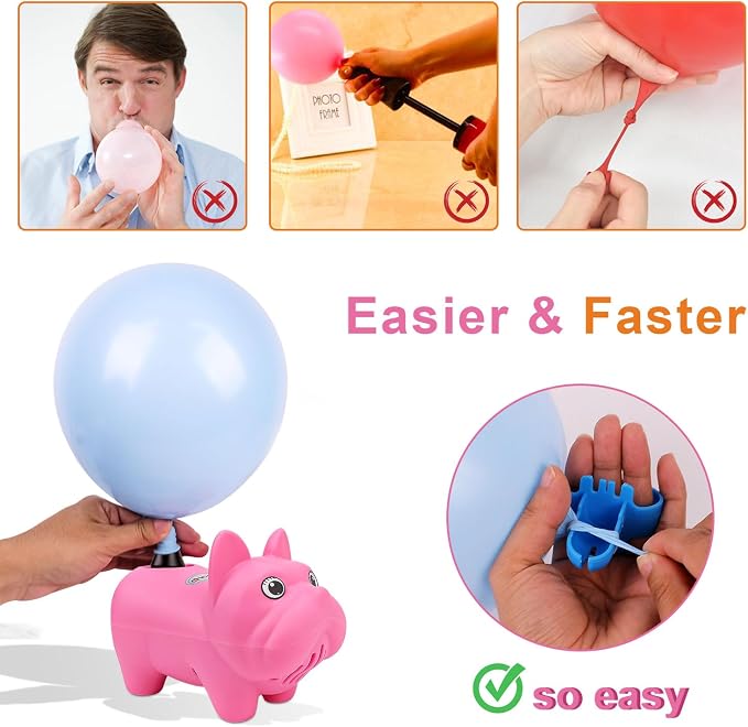 Chamvis Balloon Arch Kit with Electric Balloon Pump, Adjustable Balloon Arch - Image 4