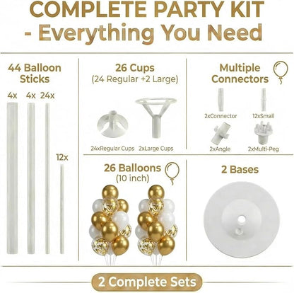 Balloon Column Kit Floor-Set of 2 - Image 2