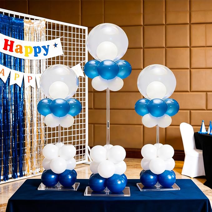 10 Pack Clear Acrylic Balloon Stands - Image 6