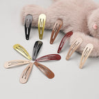 120 Pack 6 Color Snap Hair Clips | Non-Slip Snap Clips for Women & Girls | Durable Hairpins for Thick Hair, Updos, Braids & Buns | Secure Hold, Snag-Free Design