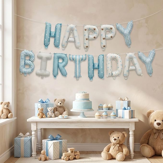 Happy Birthday Balloon Banner - Image 2