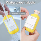 ASEVAT 6.7oz Refillable Plastic Travel Shampoo Bottles, Empty Travel Shampoo and Conditioner Bottles Reusable, Leak Proof Travel Size Shampoo Bottle, Hand Soap Dispenser for Vacation, Gym, Home