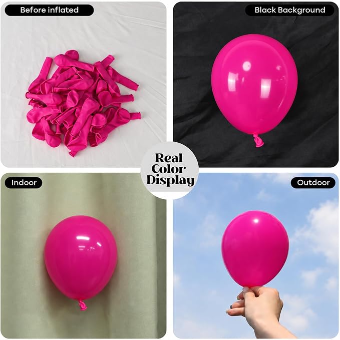 Hot Pink Balloons - Image 2