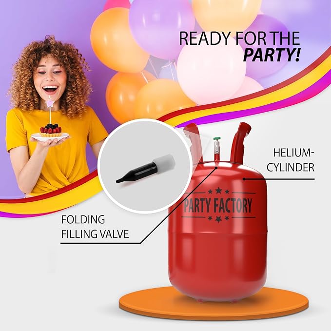 Party Factory – Helium Tank - Image 3