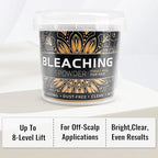 Hair Bleach 500g / 17.41oz, Large Capacity Salon Grade Bleach for Hair, Mild Bleach Powder Quickly Remove Hair Color, Refreshing Create Fashionable Styling