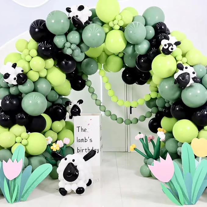 12 Inch Lime Green Balloons, Baby Shower, Graduate Party Decorations - Image 3