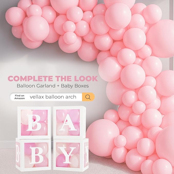 44-Piece Baby Shower Decorations - Image 6